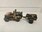 King & Country - US-Armee WWII Jeep Willys MB mit Anhänger, Nieuw