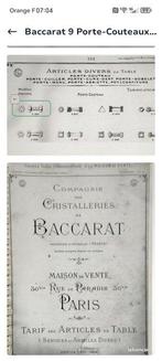 Baccarat - Messensteun - S 492 - Kristal