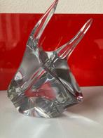 Daum - Figuur - Tête de taureau - Kristal, Antiek en Kunst