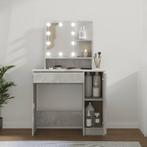 vidaXL Kaptafel met LED-verlichting 86,5x35x136 cm, Huis en Inrichting, Tafelonderdelen, Verzenden, Nieuw
