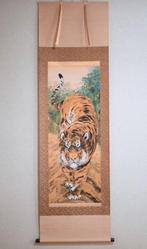 Wild Beast Painting - Woeste Tijger  - hangende rol - Met
