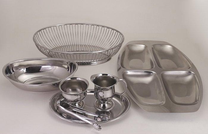 Alessi - Ufficio Tecnico Alessi - Hors doeuvre set (7) -, Antiek en Kunst, Antiek | Meubels | Stoelen en Sofa's