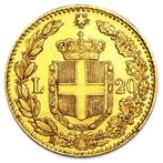 Italië. Italian 20 Lire Gold Coin (Random Years), Postzegels en Munten