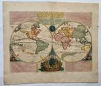 Wereld, Kaart - Wereld; H. Chatelain - Mappe Monde pour