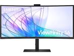 Samsung - UWQHD Monitor - 34 inch - Zwart, Computers en Software, Monitoren, Verzenden, VA, Nieuw, Samsung