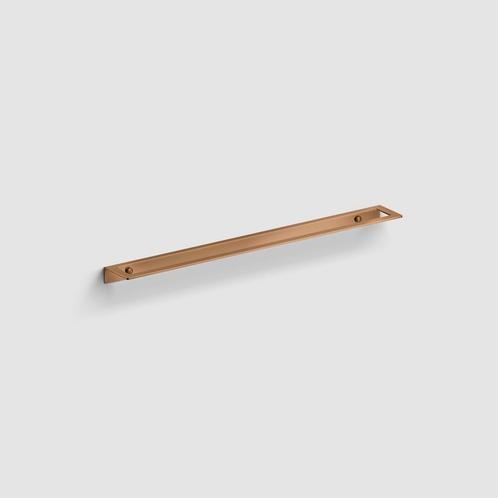 Handdoekrek Clou Fold 60 cm Brons Geborsteld PVD, Doe-het-zelf en Bouw, Sanitair, Bad, Nieuw, Ophalen of Verzenden