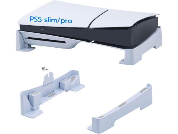 Veiling - PS5 Slim/Pro horizontale standaard met dissipatieb, Games en Spelcomputers, Spelcomputers | Sony Consoles | Accessoires