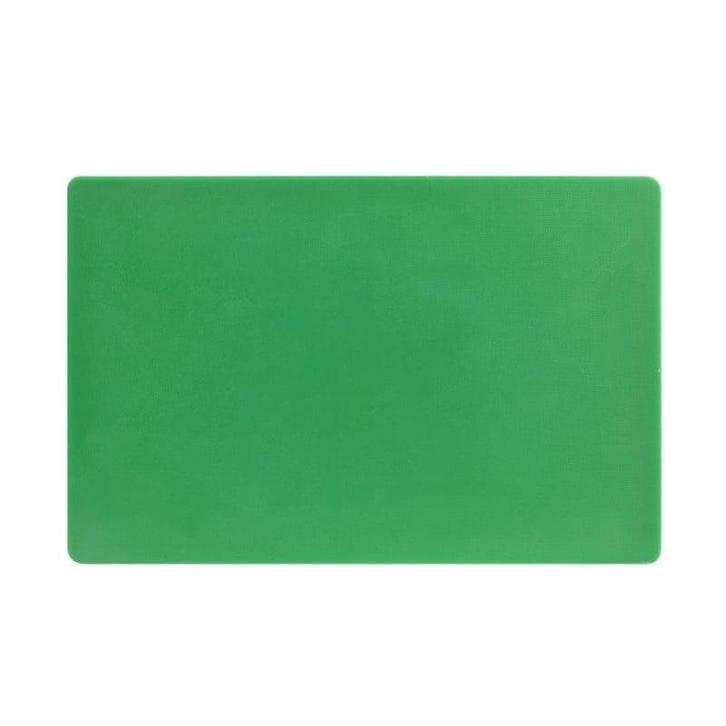 Snijplank | LDPE | Groen | 600x450x20(h)mm Hygiplas, Zakelijke goederen, Horeca | Keukenapparatuur, Nieuw in verpakking, Verzenden