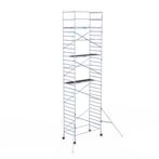 Rolsteiger Euroscaffold Budget 135 x 250 x 10.2m werkhoogte, Doe-het-zelf en Bouw, Steigers, Verzenden, Nieuw, Rolsteiger of Kamersteiger