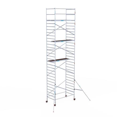 Rolsteiger Euroscaffold Budget 135 x 250 x 10.2m werkhoogte, Doe-het-zelf en Bouw, Steigers, Rolsteiger of Kamersteiger, Nieuw