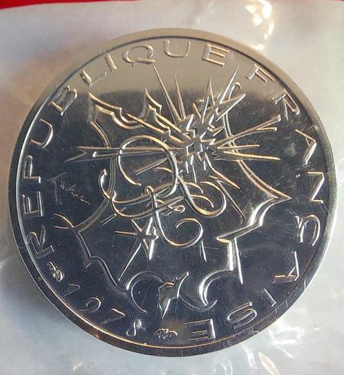 France. 10 Francs 1978 Mathieu. Piéfort en argent (Sans Prix, Postzegels en Munten, Munten | Europa | Euromunten