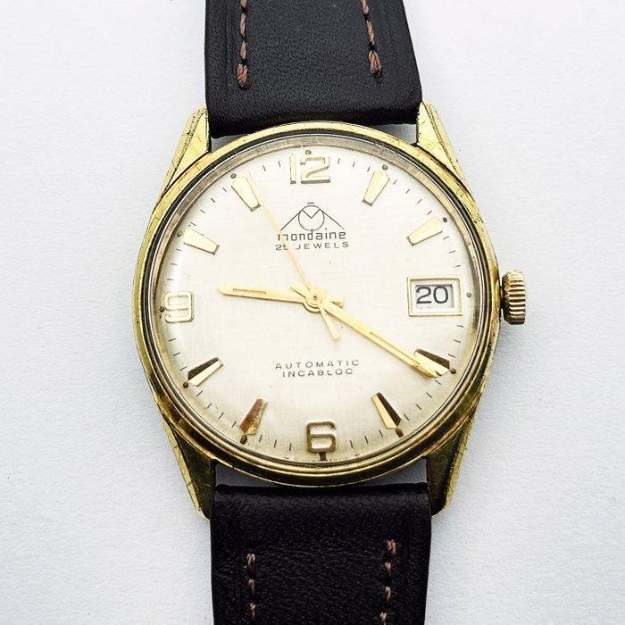 Mondaine - 25 Jewels Automatic - Zonder Minimumprijs - Heren, Handtassen en Accessoires, Horloges | Heren