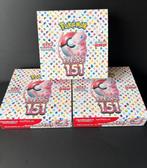 Pokemon Card Game 151 3Box(no shrink) Box, Nieuw