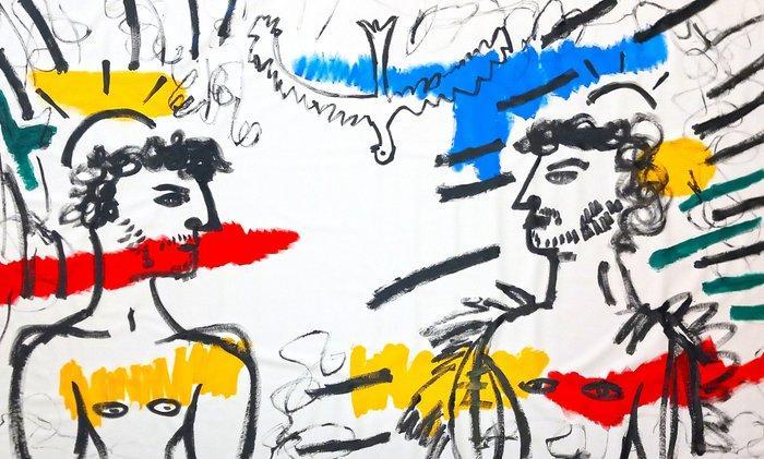 0xec6d0 (XX-XXI) - LOmbre et la Lumière (Mouvement Le, Antiek en Kunst, Kunst | Schilderijen | Modern