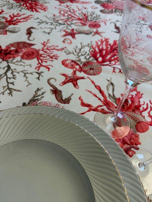 Nappe marine Venetian San Leucio - Nappe - 2.94 m - 1.4 m, Antiquités & Art, Curiosités & Brocante