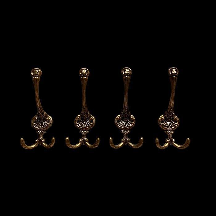 Kapstok - Messing - Belle Époque - Rococo, Antiek en Kunst, Curiosa en Brocante