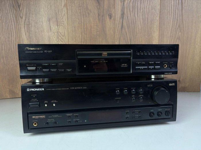 Pioneer - VSX-405RDS MK II Receiver + PD-207 CD Player, Audio, Tv en Foto, Radio's