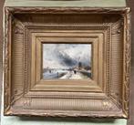 Charles Leikert (1816-1907) - Molen in Winterlandschap