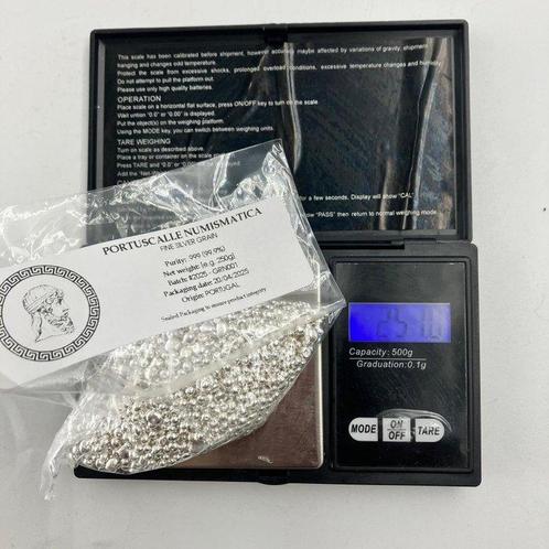 250 grams .999 silver granules fine silver - Argent .999, Postzegels en Munten, Edelmetalen en Baren