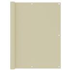 vidaXL Balkonscherm 120x500 cm oxford stof terracotta, Tuin en Terras, Verzenden, Nieuw