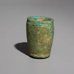 Égypte ancienne Faience Coupe de dépôt de fondation. vers