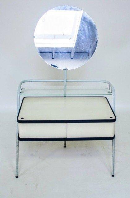 Auping - Coiffeuse - Métal, Bois, Verre, Antiquités & Art, Antiquités | Meubles | Chaises & Canapés