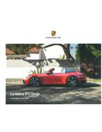 2021 PORSCHE 911 TARGA HARDCOVER BROCHURE ITALIAANS, Boeken, Ophalen of Verzenden, Nieuw