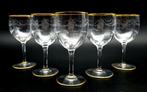 Baccarat - Drinkset (5) - LOUISE XVI - 24 kt goud -, Antiek en Kunst