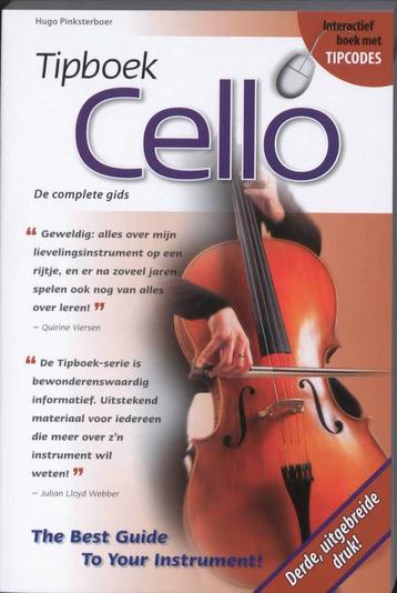 Tipboek Cello 9789087670177 Hugo Pinksterboer, Verzenden, Hugo Pinksterboer
