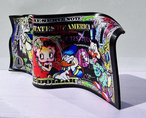sgarra - dollar BETTY BOOP, Antiek en Kunst, Kunst | Schilderijen | Modern