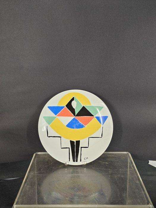 Artcurial - Sonia Delaunay - Assiette - carnaval -, Antiek en Kunst, Antiek | Meubels | Stoelen en Sofa's