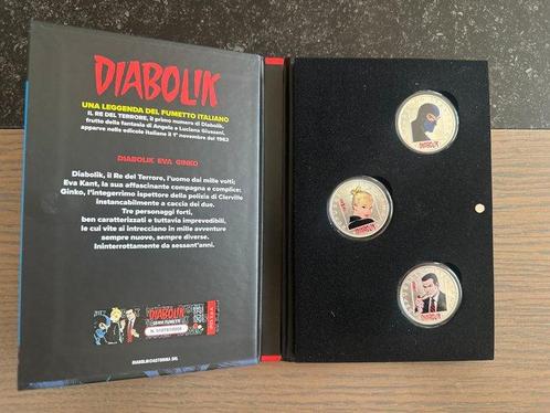 Italie. 5 Euro 2023 Diabolik - Trittico  (Sans Prix de, Postzegels en Munten, Munten | Europa | Euromunten