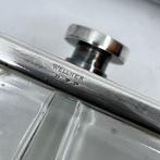 Wellner - DRP - Pot à sucre - art deco - Verre, Plaqué(e), Antiek en Kunst