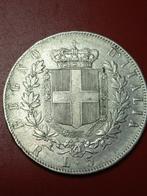 Italie, Royaume Vittorio Emanuele II. 5 Lire 1876 Roma (Sans, Postzegels en Munten