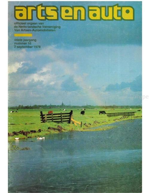 1978 ARTS EN AUTO MAGAZINE 16 NEDERLANDS, Boeken, Auto's | Folders en Tijdschriften, Ophalen of Verzenden