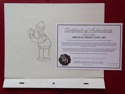 Matt Groening - 1 Original drawing - The Simpsons - The, Cd's en Dvd's, Dvd's | Tekenfilms en Animatie
