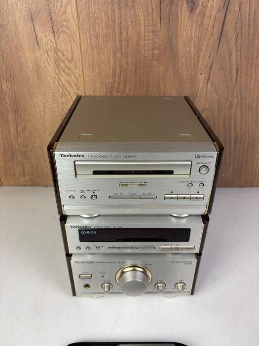 Technics - SE-HD50 Amplifier + RS-HD70 Cassette Deck +, Audio, Tv en Foto, Radio's
