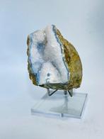 Open chalcedoongeode – Namibië oorsprong - Dubbelzijdige zak