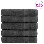 vidaXL Badhanddoeken SOLUND 25 st 600 g/m² 100x150 cm, Huis en Inrichting, Badkamer | Badtextiel en Accessoires, Verzenden, Nieuw