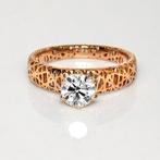 Sans Prix de Réserve - Bague - 18 carats Or rose, 1,01 ct, Handtassen en Accessoires, Ringen, Nieuw