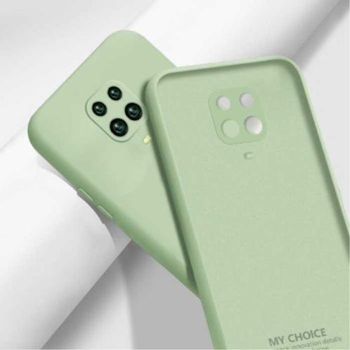 Xiaomi Redmi Note 9T Square Silicone Hoesje - Zachte Matte, Telecommunicatie, Mobiele telefoons | Hoesjes en Screenprotectors | Overige merken