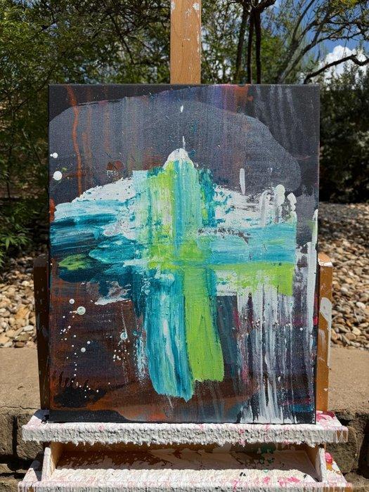 Karl Lagasse (1981) - LOVE GOD - Vendu sans prix de réserve, Antiek en Kunst, Kunst | Schilderijen | Modern