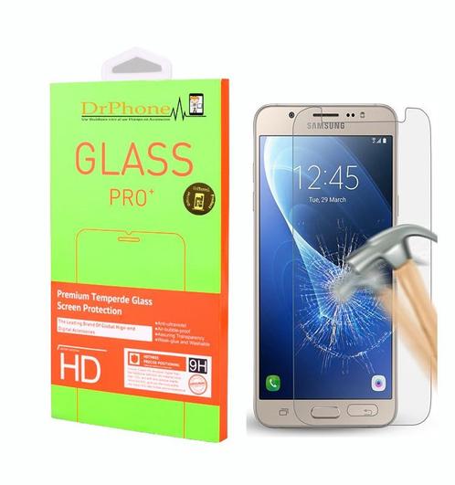 DrPhone J5 2016 Glas - Glazen Screen protector - Tempered, Télécoms, Téléphonie mobile | Housses, Coques & Façades | Marques Autre