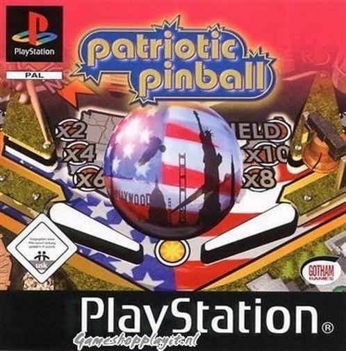 Patriotic Pinball (Losse CD) + Handleiding (PS1 Games), Games en Spelcomputers, Games | Sony PlayStation 1, Zo goed als nieuw