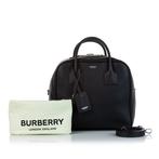 Burberry - Medium Cube Leather Satchel - Schoudertas