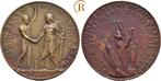 Brons medaille a d Volksabstimmung im Saargebiet 1935 Kar..., Postzegels en Munten, Penningen en Medailles, Verzenden