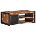 vidaXL Salontafel 90x50x36 cm massief gerecycled hout, Huis en Inrichting, Verzenden, Nieuw