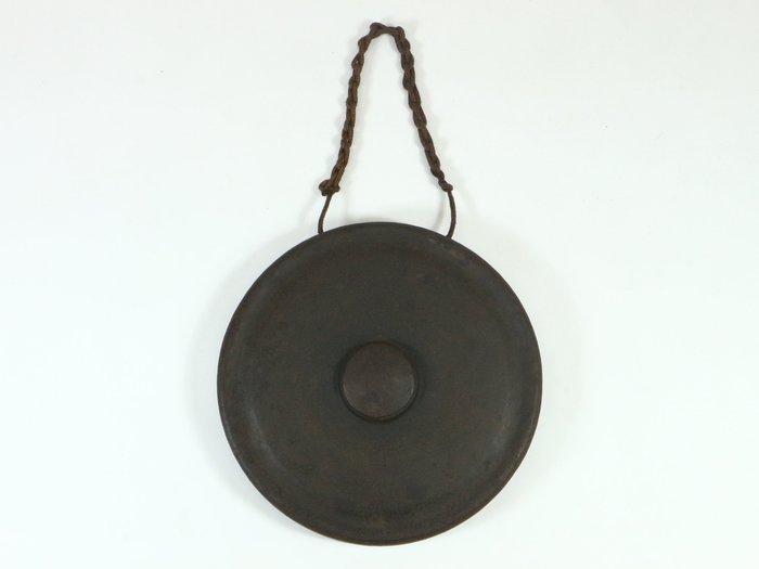 Objets bouddhiques - Gong en fer (Dora) – cérémonie, Antiek en Kunst, Antiek | Overige Antiek