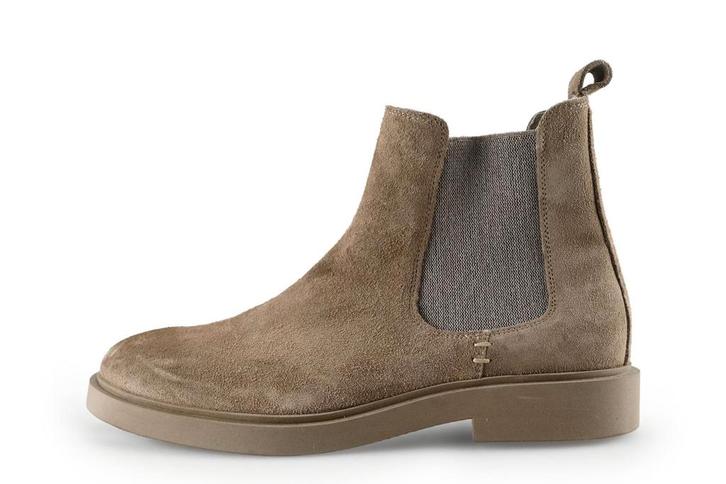 Manfield Chelsea boots in maat 43 Beige | 5% korting, Kleding | Heren, Schoenen, Overige kleuren, Gedragen, Boots, Verzenden
