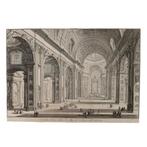 Giovanni Battista Piranesi (1720-1778) - Veduta Interna, Antiek en Kunst